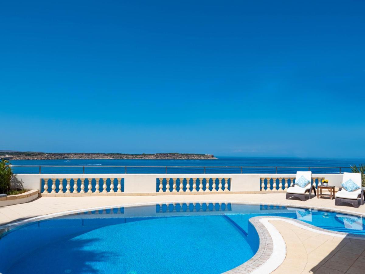 Villa Palma - Sunset Sea Views With Pool, Jacuzzi, Sauna And Games Room Меллиеха Экстерьер фото